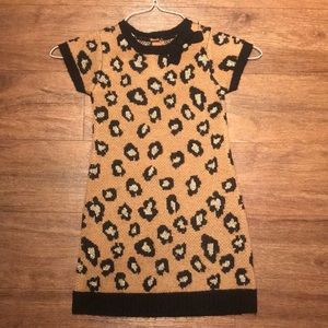 Gymboree Animal Print Sweater Dress